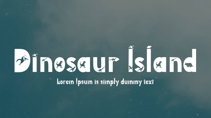 Dinosaur Island Font