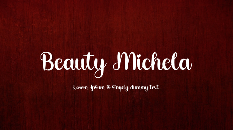 Beauty Michela Font