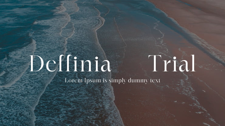 Deffinia - Trial Font