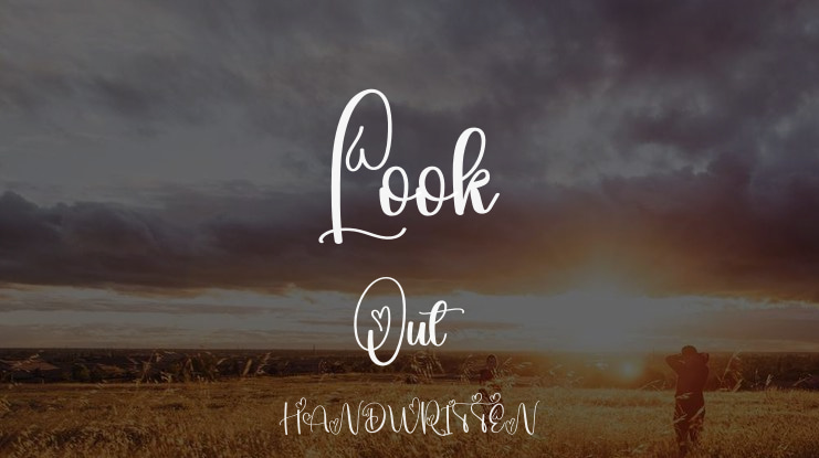 Look Out Font