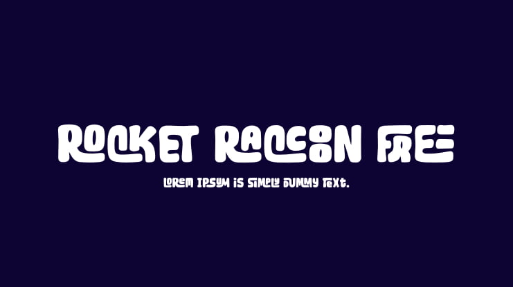 Rocket Raccoon Free Font