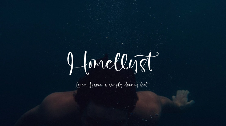 Homellyst Font