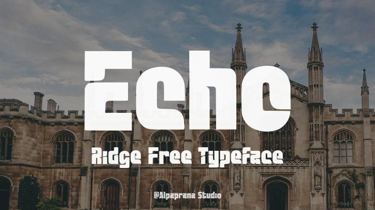 Echo Ridge Free Font