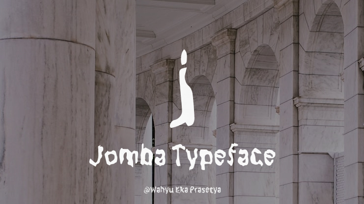 j Jomba Font