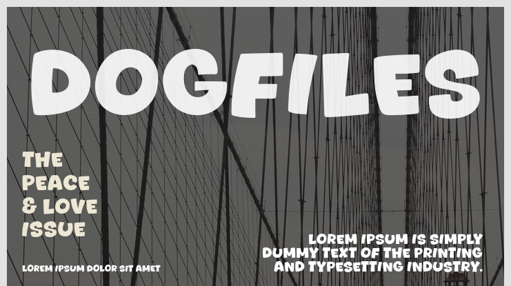 Dogfiles Font