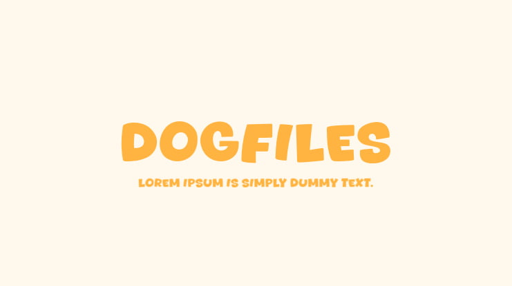 Dogfiles Font