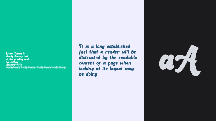 Dayten Vintage Personal Use Font