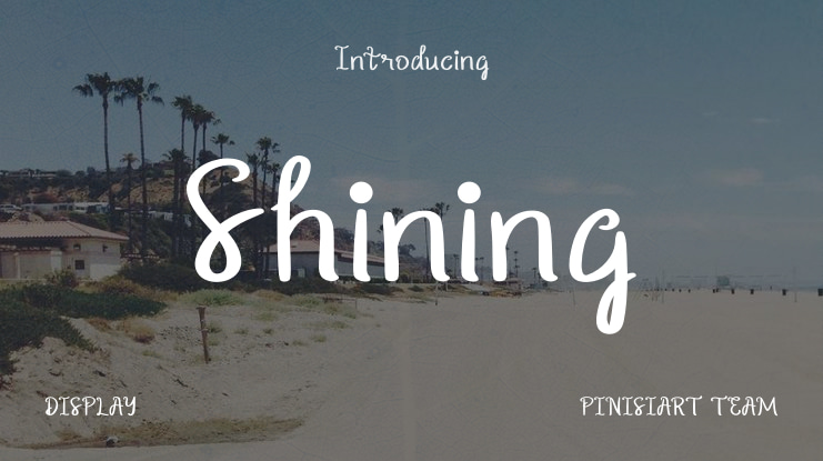Shining Font