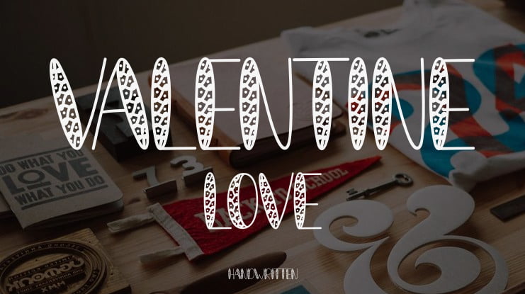 VALENTINE LOVE Font
