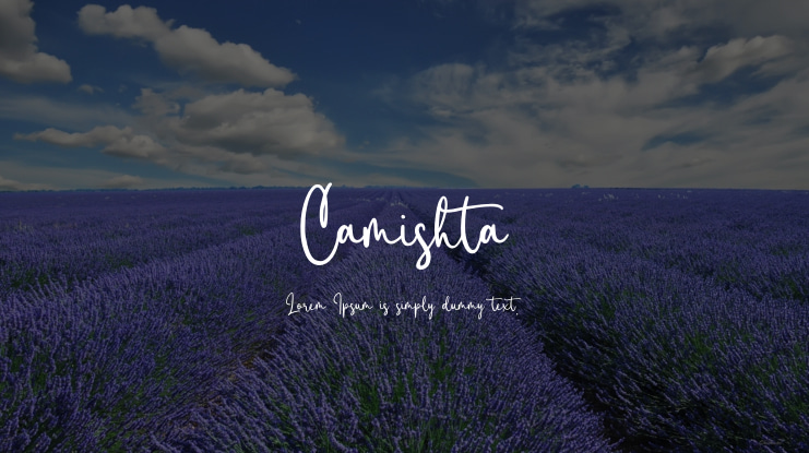 Camishta Font