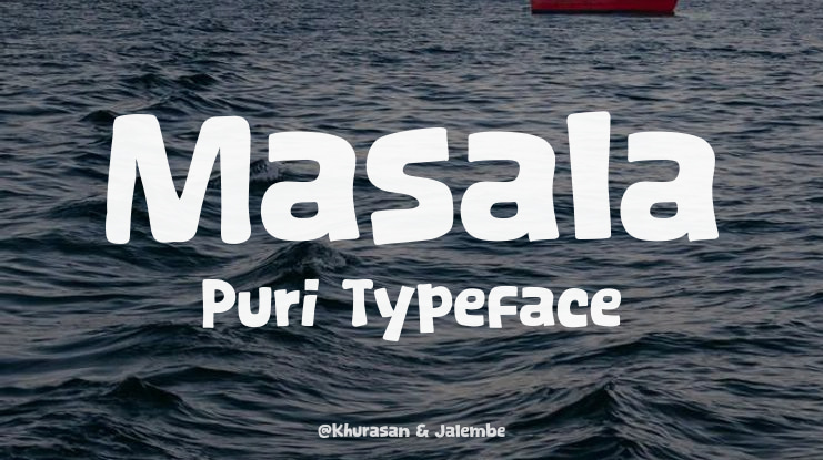 Masala Puri Font