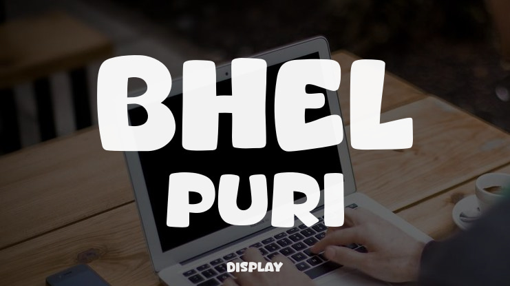 Bhel Puri Font