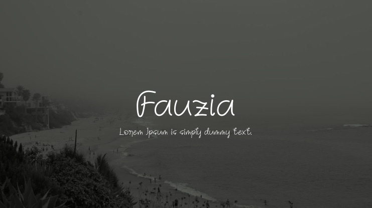 Fauzia Font