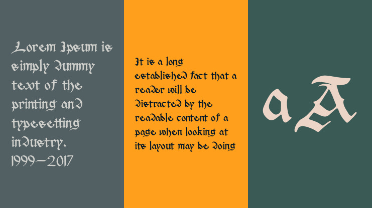 Archdale Blackletter Font