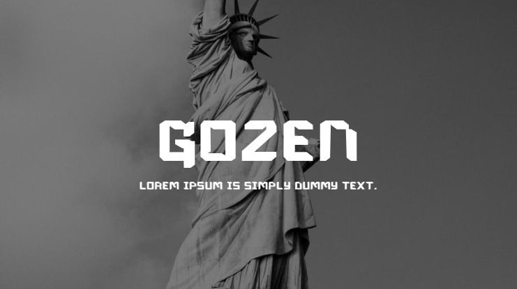 Gozen Font