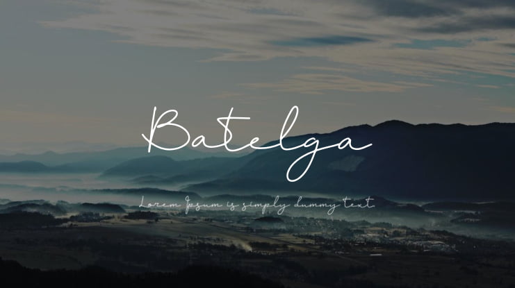 Batelga Font Family