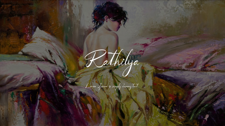 Rathilya Font Family