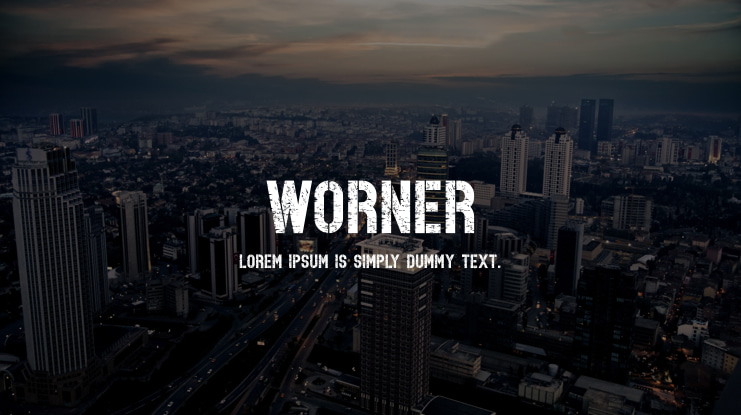 WORNER Font