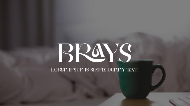 Brays Font