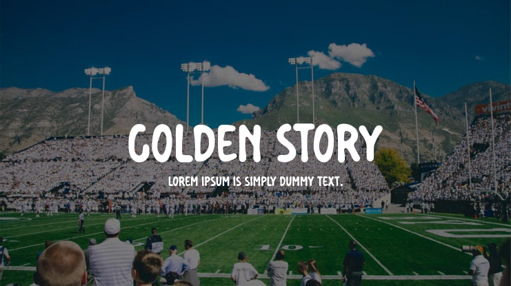 Golden Story Font