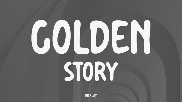 Golden Story Font