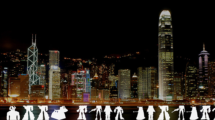 Look sir, droids! Font