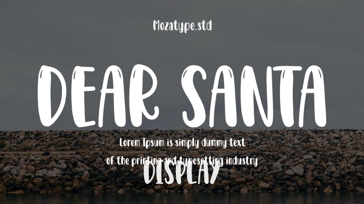 DEAR SANTA Font Family