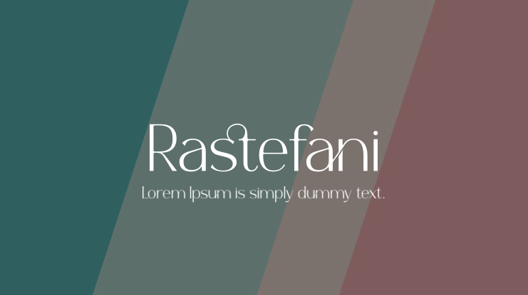 Rastefani Font