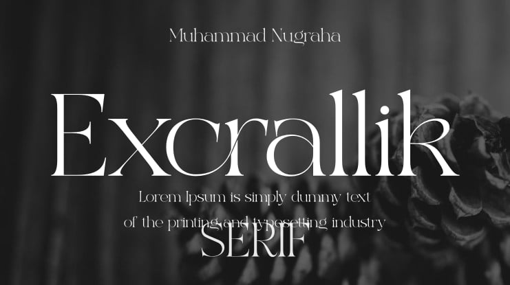 Excrallik Font