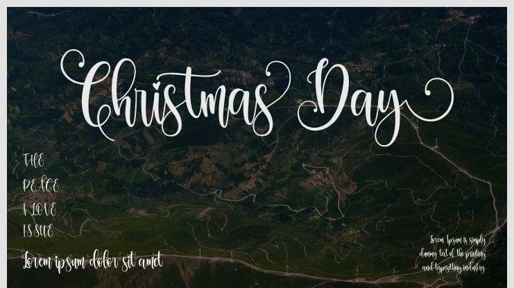 ChristmasDay Font