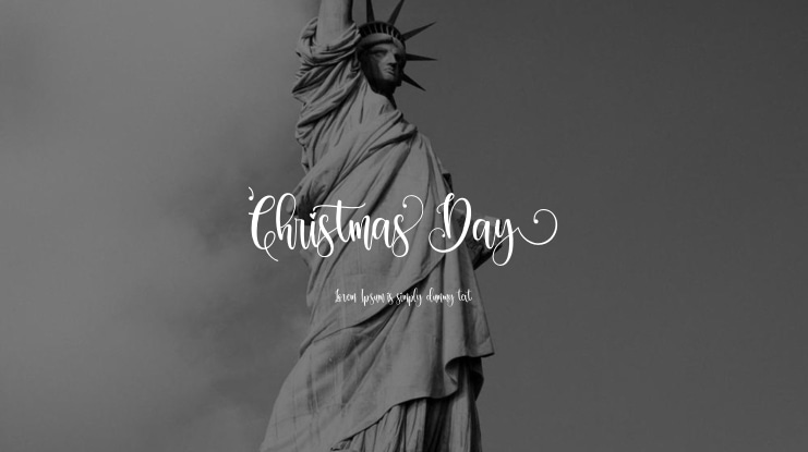 ChristmasDay Font