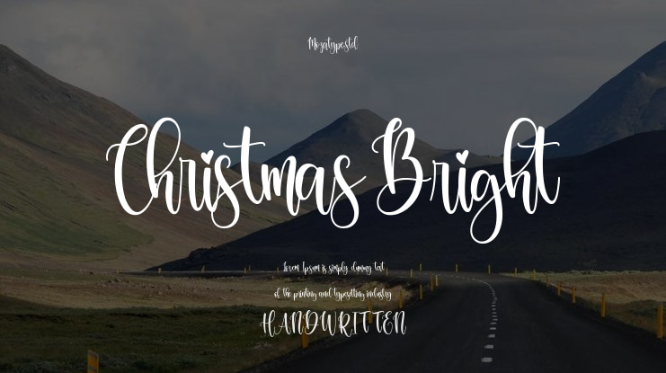 Christmas Bright Font