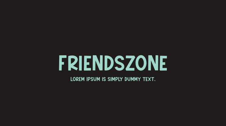 Friendszone Font