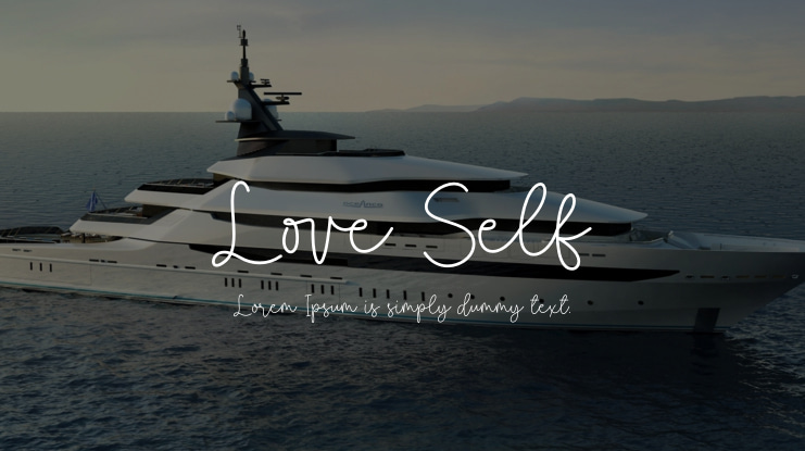 Love Self Font