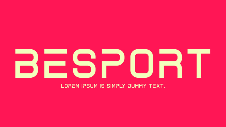 Besport Font