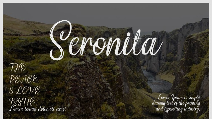 Seronita Font