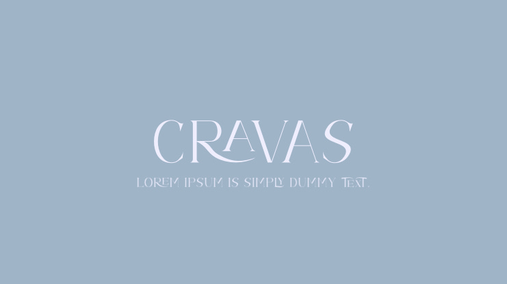 Cravas Font