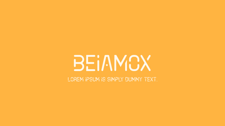 Beiamox Font