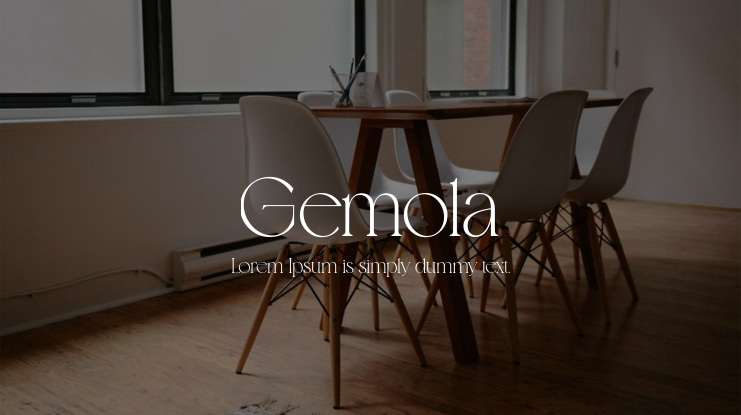 Gemola Font