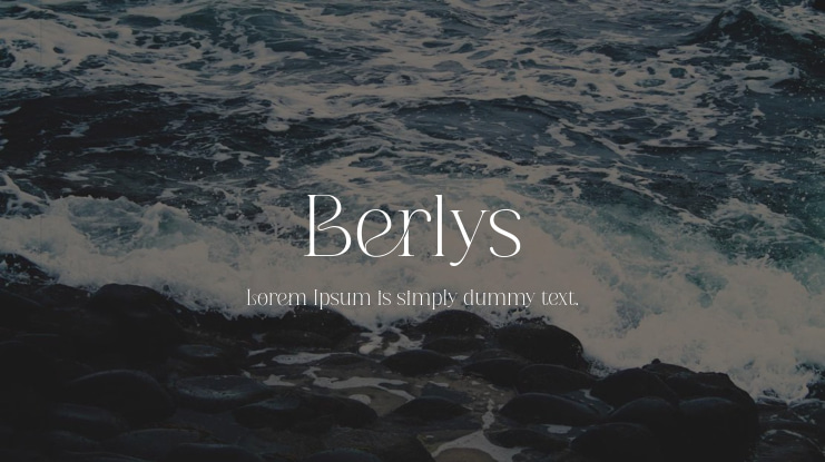 Berlys Font