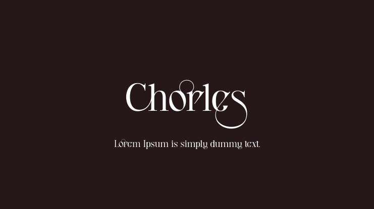 Chorles Font