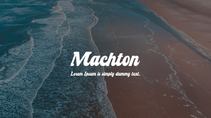 Machton Font