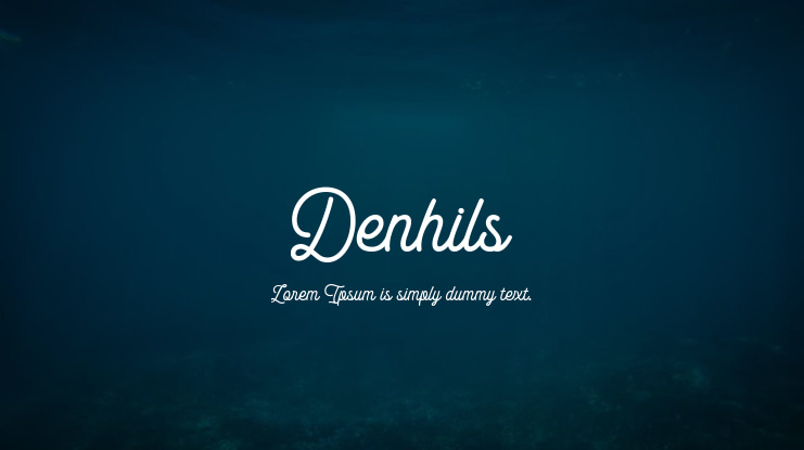 Denhils Font
