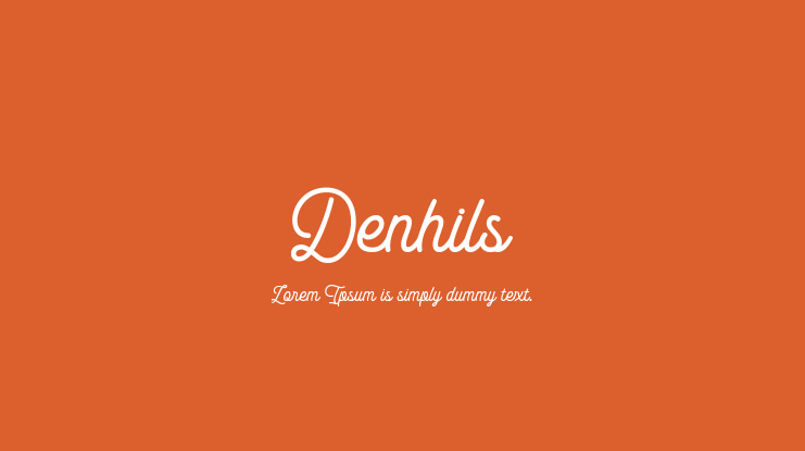 Denhils Font