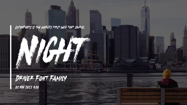 Night Driver Font