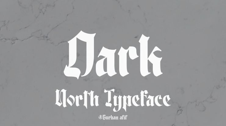 Dark North Font