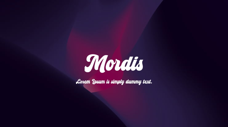 Mordis Font