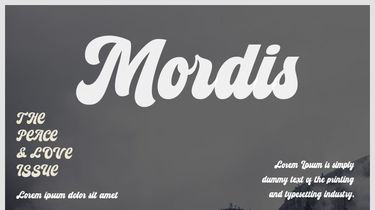 Mordis Font