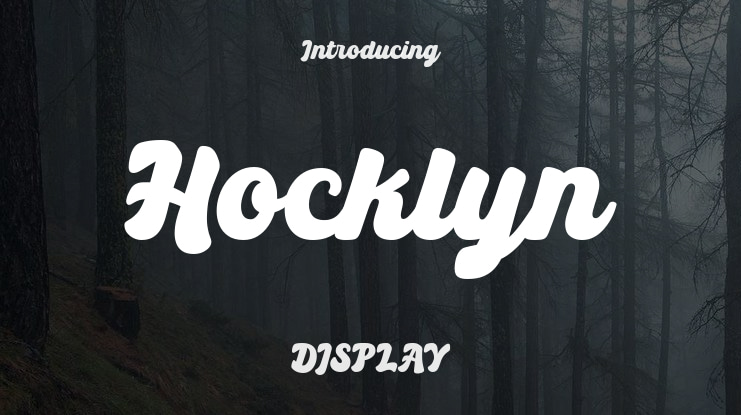 Hocklyn Font