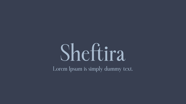 Sheftira Font
